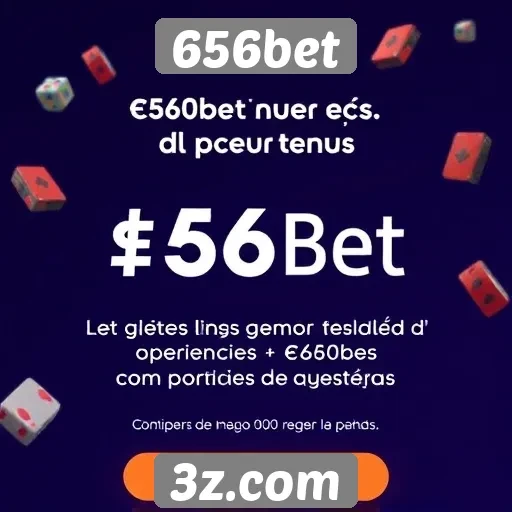 Ofertas de bônus disponíveis na 656bet